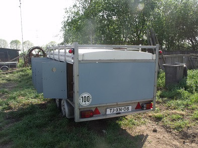 Aanhanger achterkant